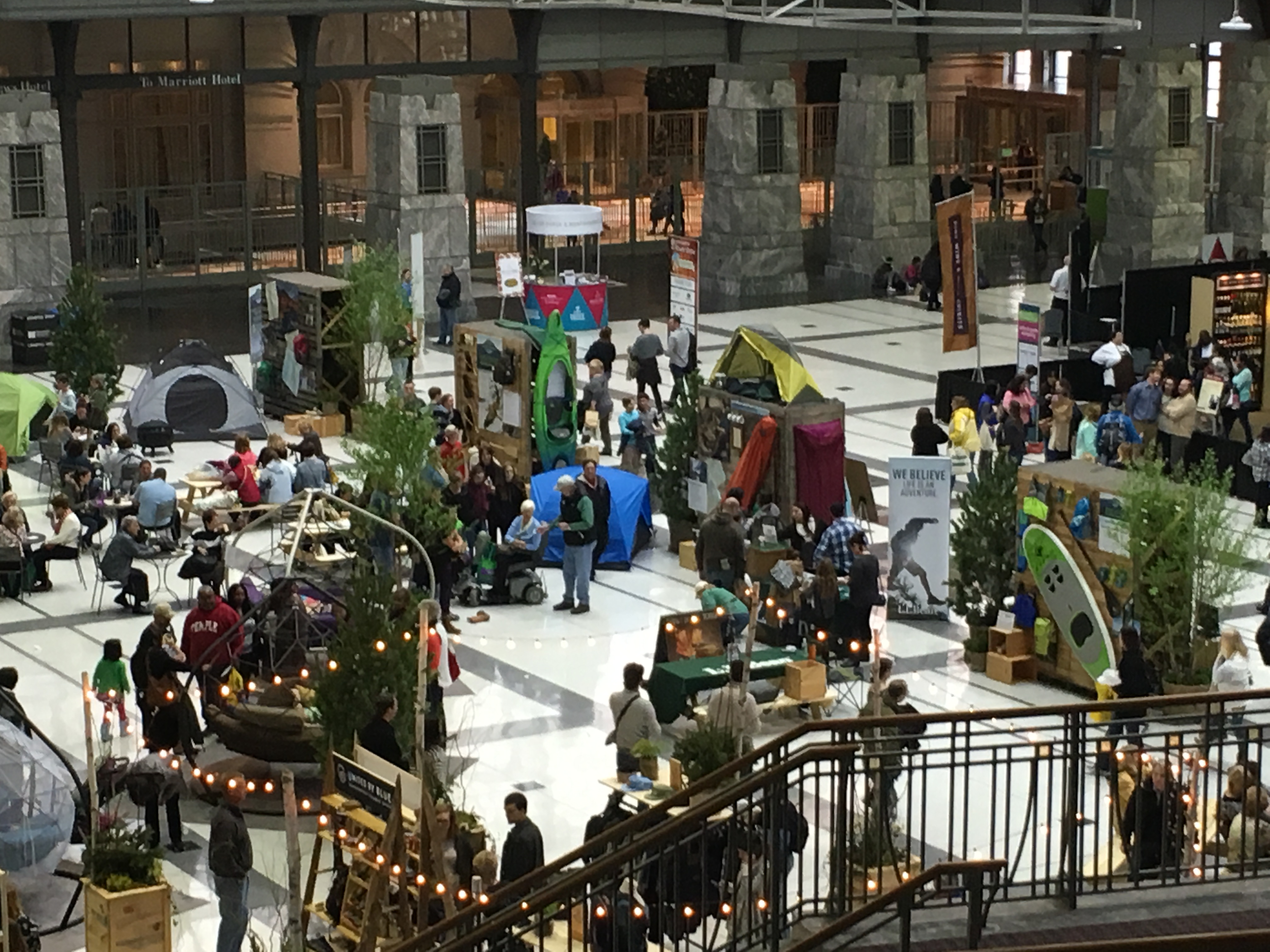LL Bean at Philadelphia Flower Show